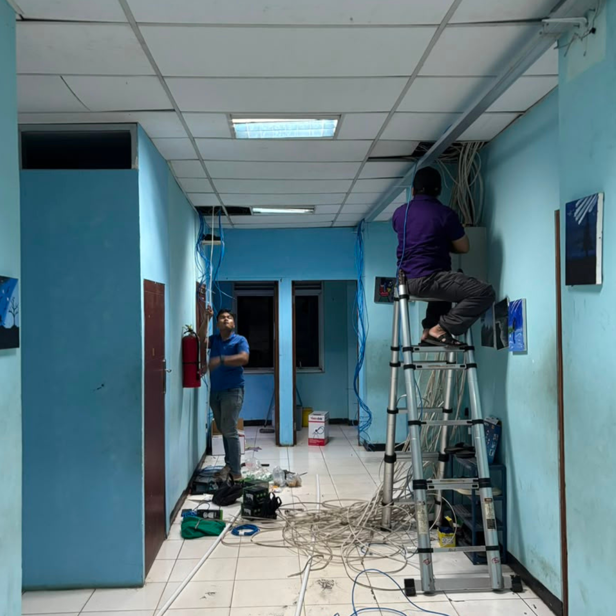 Dokumentasi pemasangan CCTV